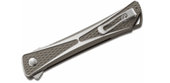 CRKT CR-7530 CROSSBONES SILVER vreckový nôž 9 cm, hliník