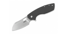 CRKT CR-5315G PILAR LARGE BLACK vreckový nôž 6,8 cm, čierna, G10