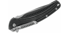 CRKT CR-K415KXP RIPPLE ALUMINUM vreckový nôž 7,7 cm, čierna, hliník