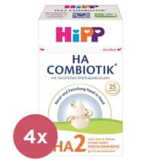 HiPP 4x Výživa pokračovacia mliečna HA 2 Combiotik 600 g, od uk. 6. mesiaca
