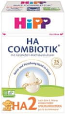 HiPP Výživa následná dojčenská mliečna HA 2 Combiotik 600 g, od uk. 6. mesiaca