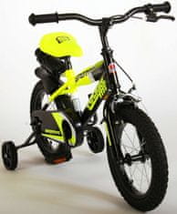 Volare Detský bicykel pre chlapcov Sportivo Neon Yellow Black 14"- zložený na 95 %