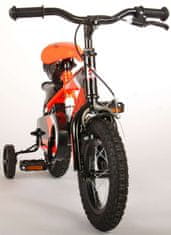 Volare Detský bicykel pre chlapcov Sportivo Neon Orange Black 12"- zložený na 95 %