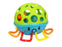 sarcia.eu Octopus Mäkká gumená hrkálka Vzdelávacia hračka 3m+ BamBam 