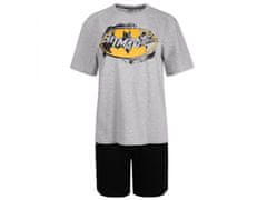 sarcia.eu Batman Pánske pyžamo s krátkym rukávom, sivočierne letné pyžamo M