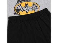 sarcia.eu Batman Pánske pyžamo s krátkym rukávom, sivočierne letné pyžamo XL