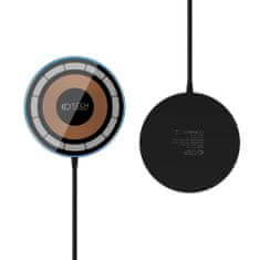 Tech-protect A30 MagSafe bezdrôtová nabíjačka 15W, čierna