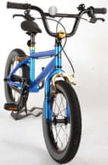 Volare Detský bicykel Cool Rider – chlapčenský – 16 palcový – modrý – dve ručné brzdy – zmontované na 95 %