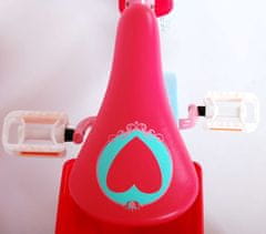 Volare Detský bicykel Disney Princess - Dievčenský - 12 palcový - Ružový - Sedadlo pre bábiku