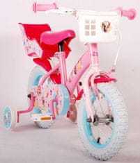 Volare Detský bicykel Disney Princess - Dievčenský - 12 palcový - Ružový - Sedadlo pre bábiku