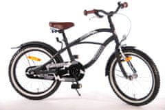 Volare Detský bicykel Black Cruiser – chlapčenský – 18 palcový – čierny – zmontovaný na 95 %