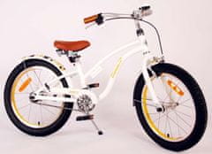 Volare Detský bicykel Miracle Cruiser - Dievčenský - 18 palcový - Biely - Kolekcia Prime