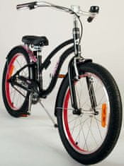 Volare Detský bicykel Miracle Cruiser - dievčenský - 20" - mat Black- Prime Collection