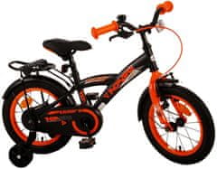 Volare Detský bicykel Thombike - chlapčenský - 14" - Black Orange