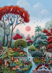 Heye Puzzle Exotic garden: Raj divočiny 2000 dielikov