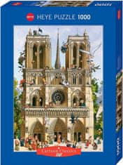 Heye Puzzle Cartoon Classics: Nech žije Notre Dame 1000 dielikov