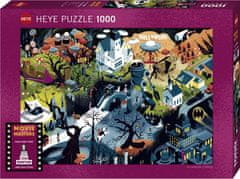 Heye Puzzle Movie Masters: Filmy Tima Burtona 1000 dielikov