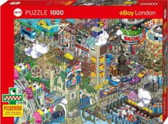 Heye Puzzle Pixorama: Londýnske pátranie 1000 dielikov