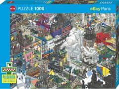 Heye Puzzle Pixorama: Parížske pátranie 1000 dielikov