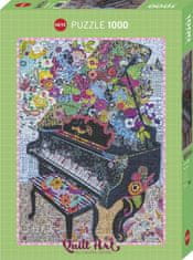 Heye Puzzle Quilt Art: Klavír 1000 dielikov
