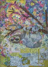 Heye Puzzle Quilt Art: Vyšívaný leňoch 1000 dielikov