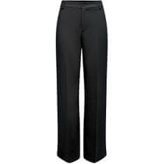 ONLY Dámske nohavice ONLFLAX Straight Fit 15301200 Black (Veľkosť 38/32)