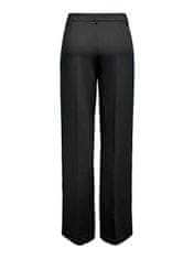 ONLY Dámske nohavice ONLFLAX Straight Fit 15301200 Black (Veľkosť 40/32)