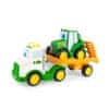 John Deere JD Kids - Traktor Johnny s ťahačom 37 cm