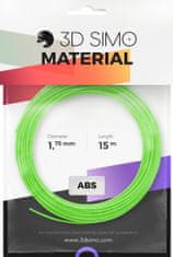 3Dsimo materiál - ABS (modrá, zelená, žltá)
