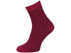 atmosphere 3x Dámske ponožky červenej a tmavomodrej farby Univerzálny