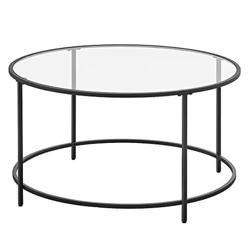 Artenat Konferenčný stolík Rion, 84 cm, čierna