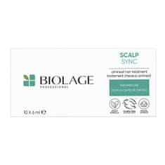 Biolage Kúra proti padaniu vlasov s aminexilom Scalp Sync (Pro-Aminexil Anti- Hair Loss Tonic) (Objem 10 x 6 ml)