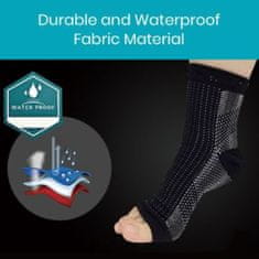 Univerzálne kompresné ponožky s otvorenou špičkou s medenými vláknami (1 pár) – veľkosť S | OPEDIA 