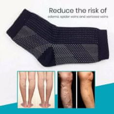 SOLFIT® Univerzálne kompresné ponožky s otvorenou špičkou s medenými vláknami (1 pár) – veľkosť S | OPEDIA 