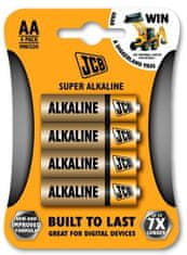 HJ Batéria AA/LR6 JCB SUPER ALKALINE 4ks (blister)