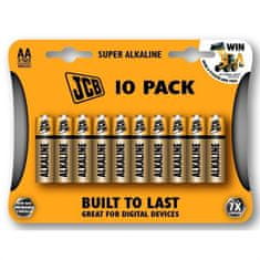 HJ Batéria AA/LR6 JCB SUPER ALKALINE 10ks (blister)
