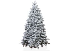 LAALU Ozdobený umelý vianočný stromček so 133 ks ozdôb POLÁRNA ZLATÁ 210 cm so stojanom a vianočnými ozdobami