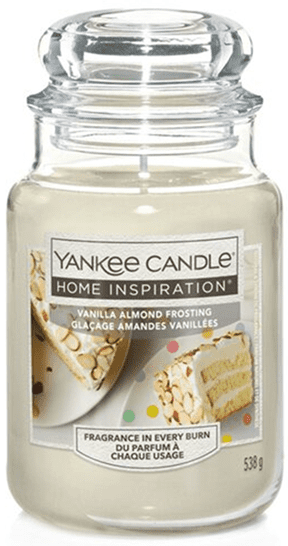Yankee Candle Vonná svíčka Vanilla Almond Frosting classic velká