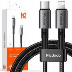 Mcdodo Kábel pre iPhone, USB-C, Prism, výkonný, rýchly, 36 W 1,8 m, McDodo CA-2851