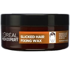 Loreal Paris Fixačný vosk pre uhladený vzhľad vlasov Men Expert (Slicked Hair Fixing Wax) 75 ml