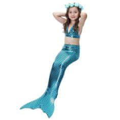 Master kostým a plavky morská panna Ariel - 120 cm