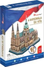 3D puzzle Katedrála svätého Víta 193 dielikov