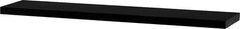 Autronic Nástenná polička Nástěnná polička 120 cm, barva ořech. Baleno v ochranné fólii. (P-002 BK (WAL))