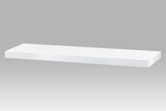 Autronic Nástenná polička Nástěnná polička 80cm, barva bílá. Baleno v ochranné fólii. (P-005 WT2)