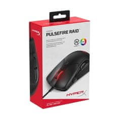 HyperX Počítačová myš Pulsefire Raid / optická/ 11 tlačítka / 3200DPI - černá