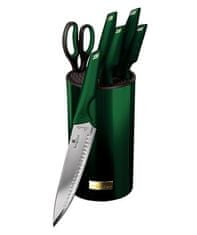 Berlingerhaus Sada nožů BH-2794 nerez 7 ks Emerald Collection ve stojanu