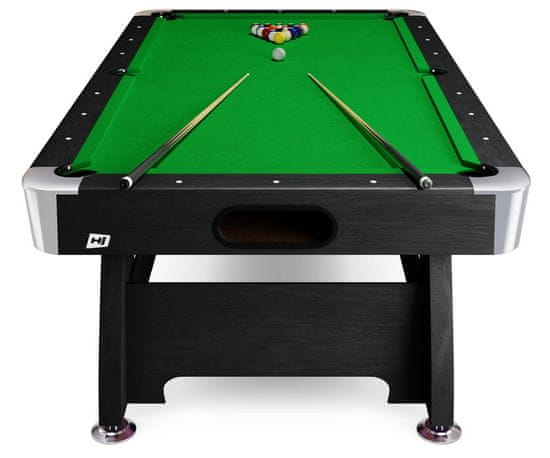 Hs Hop-Sport Biliardový stôl Vip Extra 9 FT čierno/zelený