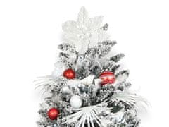 LAALU Ozdobený umelý vianočný stromček so 222 ks ozdôb POLÁRNA ČERVENÁ 300 cm so stojanom a vianočnými ozdobami