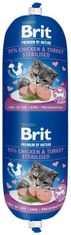 Brit Premium Nature Sausage CAT Chicken & Turkey Sterilised - 180 g
