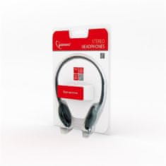 Gembird Stereo sluchátka s ovládaním hlasitosti, 3.5 mm miniJack, čierne